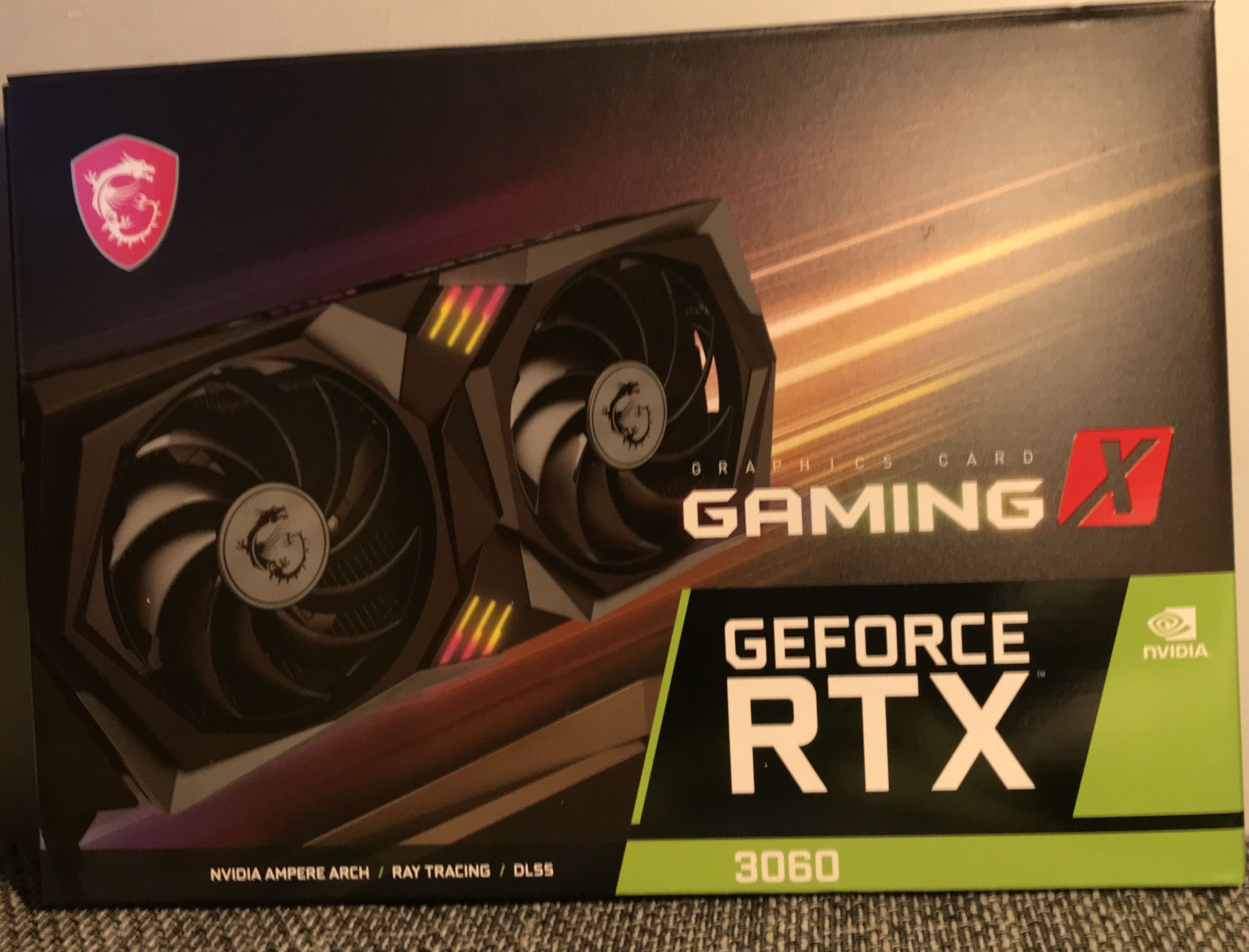 MSI GeForce RTX 3060 GAMING X